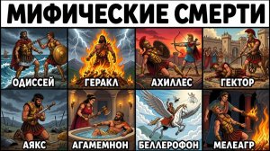 Как погиб каждый герой греческой мифологии - Трагический конец величайших легенд Греции!!!