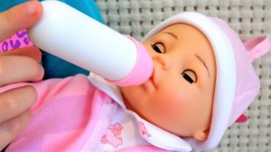 Говорящая кукла Бамболина хочет кушать и другие игрушки Полины