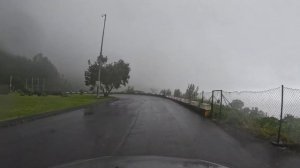 Поездка в плохую погоду - Прибрежный шторм и дождь на Мадейре