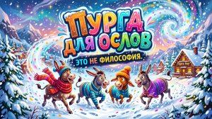 Пурга для ослов - это не философия