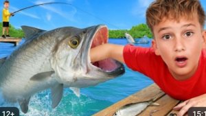 Экстремальная рыбалка 🐟🦈! ЧЕЛЛЕНДЖ