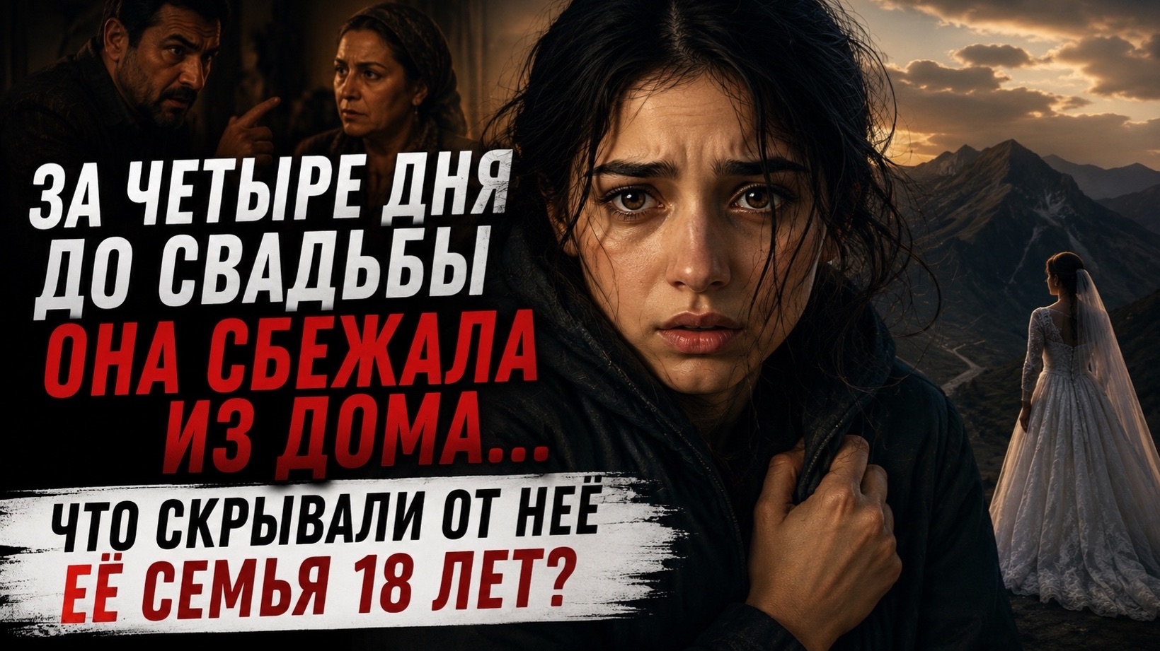 -Я не выйду за него! — за 4 дня до свадьбы 18-летняя Амина сбежала в горы. Но утром ей позвонила жен