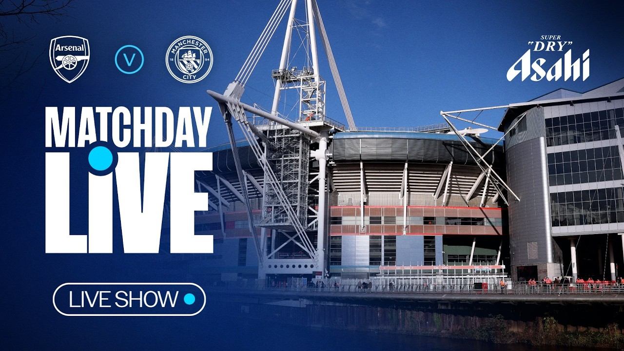 MATCHDAY LIVE! Arsenal V Man City | Community Shield