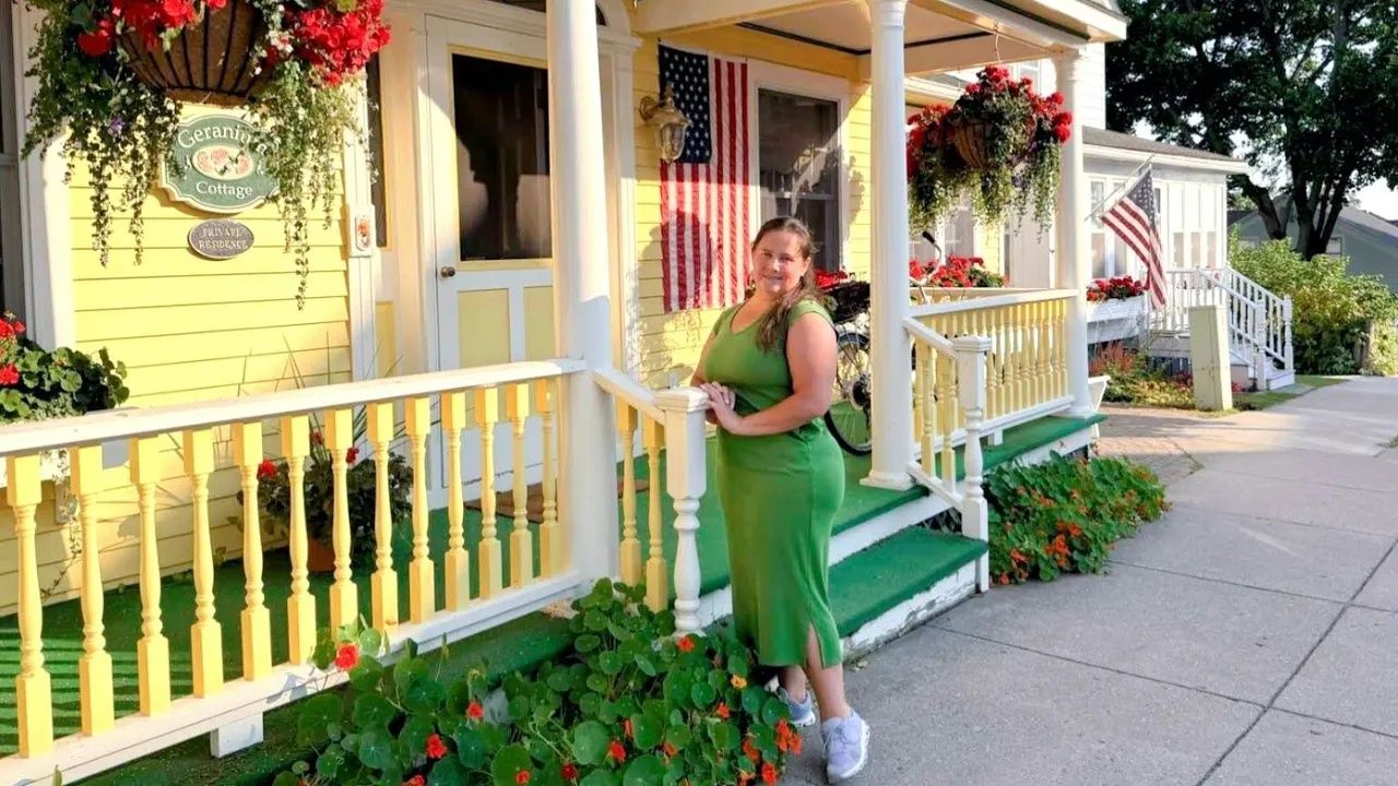 Сельчанка в америке. МЫ НА ОТДЫХЕ .ОСТРОВ Mackinaw Island