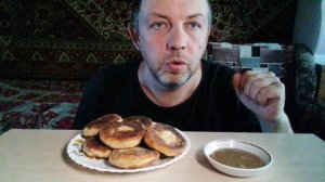 Сырники творожные.Мукбанг,еда на камеру
