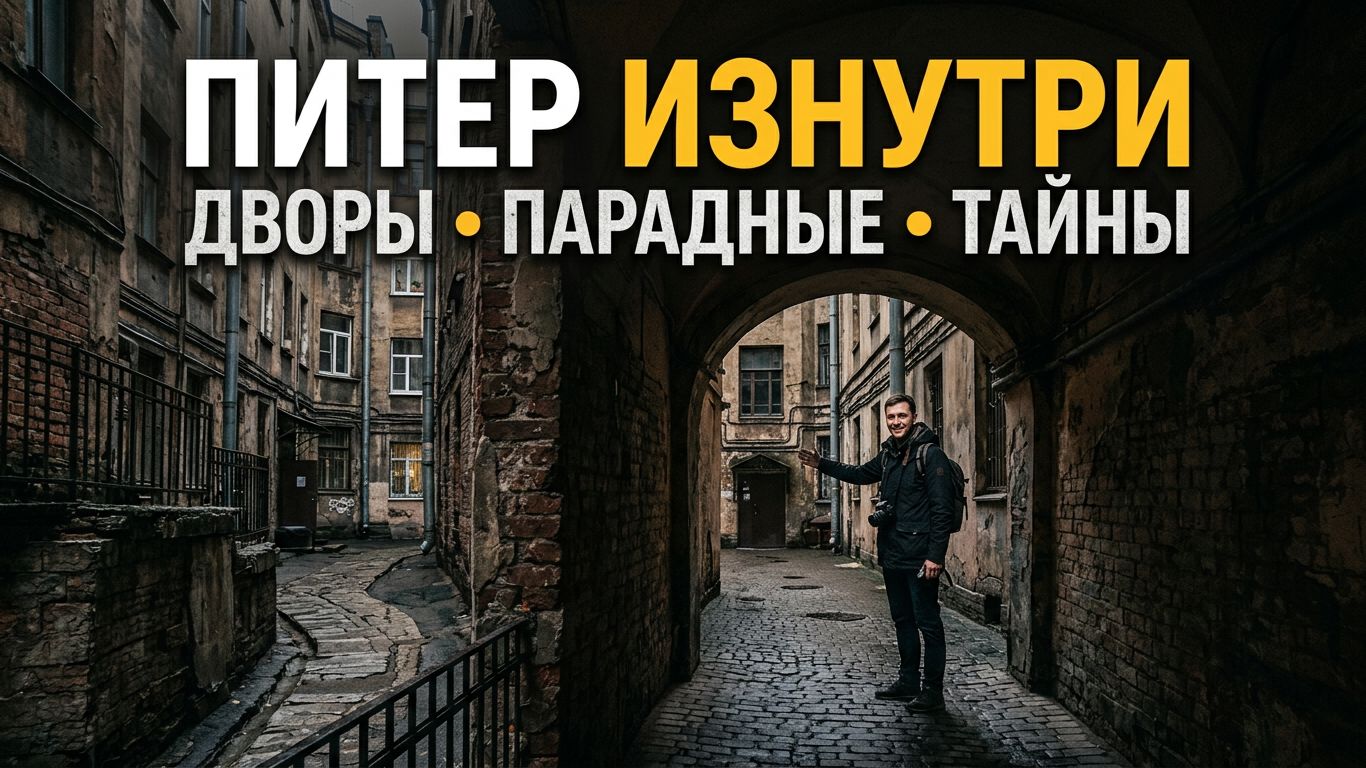 Питер изнутри: проходные дворы, парадные и места, куда туристы почти не попадают