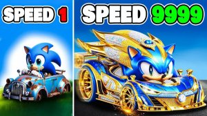 От самой медленной до самой быстрой машины SONIC в GTA 5