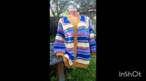 Готов очередной кардиган 🧶