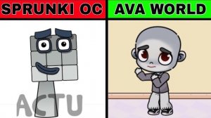 Мой СПРУНКИ OC: ДЕВЯТЬ (из Numberblocks) в AVATAR WORLD! 🔢✨