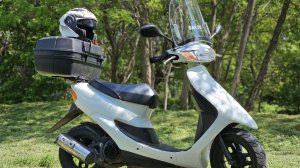Выезд на Honda Dio AF34 @разгон