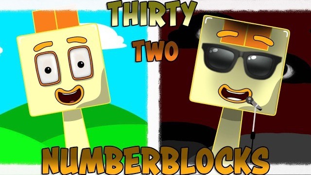 МОЙ СПРУНКИ OC :THIRTY TWO 3️⃣2️⃣(FROM NUMBERBLOCKS) — PHASE 1 & 2 😳🔥