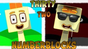 МОЙ СПРУНКИ OC :THIRTY TWO 3️⃣2️⃣(FROM NUMBERBLOCKS) — PHASE 1 & 2 😳🔥