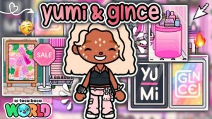 МАГАЗИН КОСМЕТИКИ Yu/Mi & GLNCE💄 - обустройство тока бока✨️ - Toca Boca World 🌎  - toca twix🍫