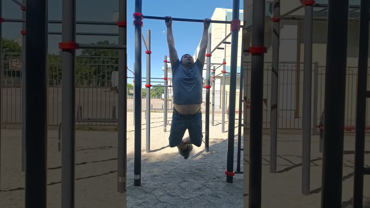 Подтягивания на улице, 3 раза. 15 июля 2026