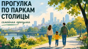 Прогулка по паркам столицы. Семейный день в Москве
