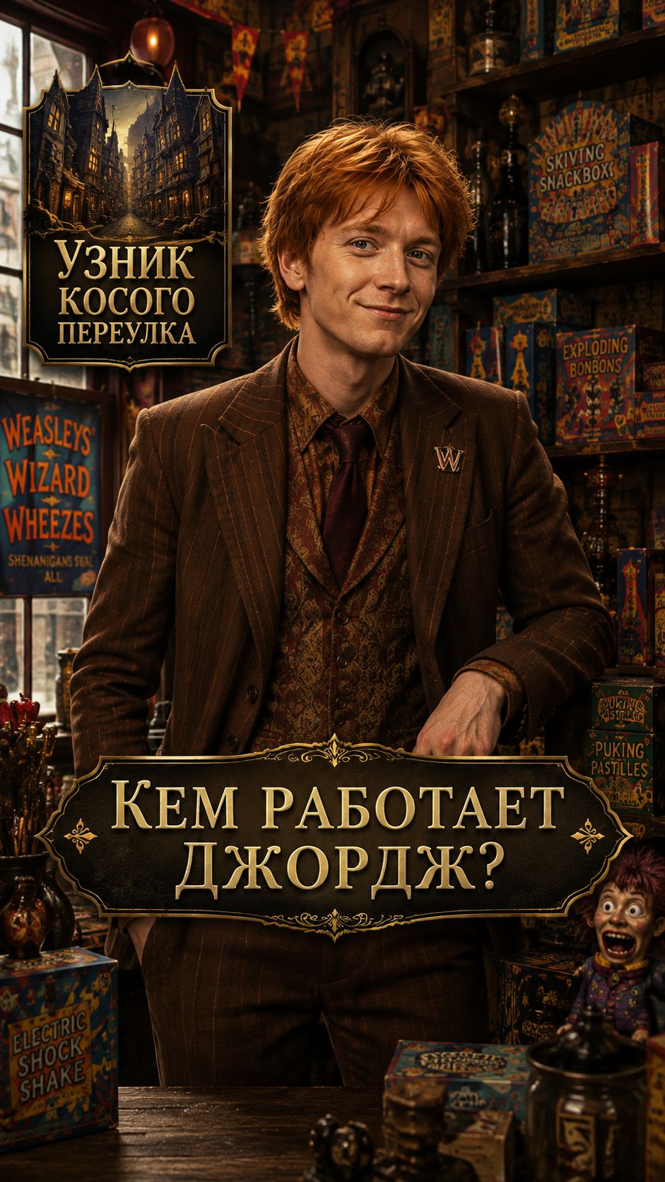 Кем работает Джордж?
