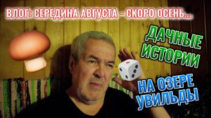 ВЛОГ: дачные истории на озере Увильды 14-16 августа 2026 г