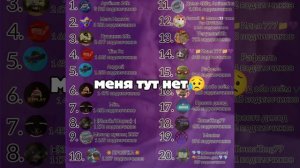 меня тут нет 😥