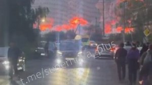 ⚡️Пожар на складе Вайлдберриз в подмосковном Коледено