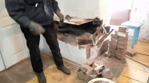 Ремонт печи.