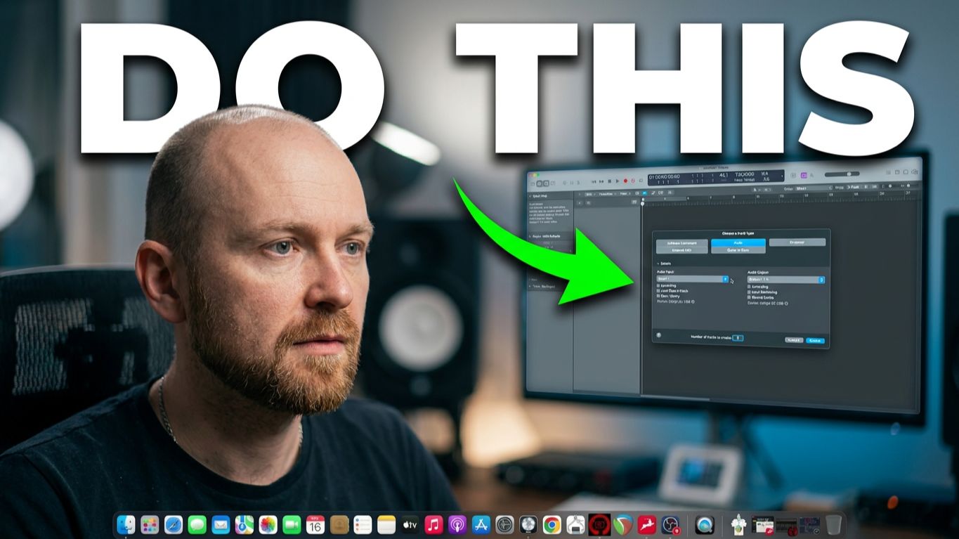 LOGIC X PRO первый день в DAW 2026