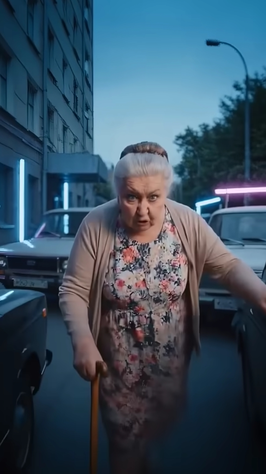 Бабуля в гневе от бардака . Умница Бабуля