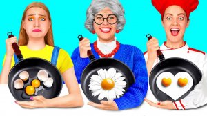 Кулинарный Челлендж# Я против Бабушки # Вкусные Кухонные Рецепты от Fun Challenge