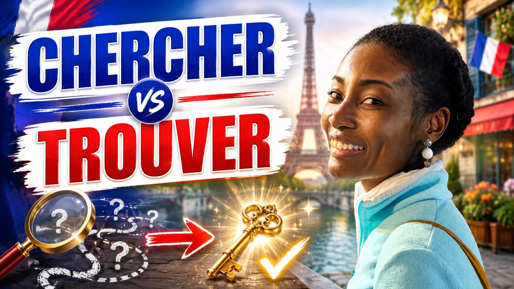 Почему CHERCHER ≠ TROUVER и как использовать эти глаголы