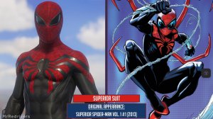 Marvel's Spider-Man 2 - Comics and Movies Origins of Every Suit