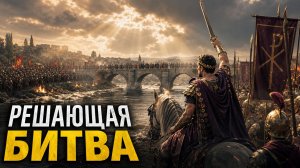Битва у Мульвиева моста (312 г. н.э.) - 40 000 воинов Константина против 100 000 солдат Рима