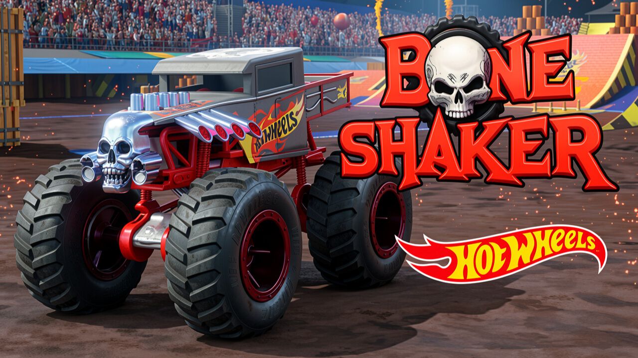 Монстр Траки. Трюки машин Hot Wheels Monster Trucks