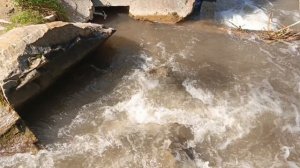 Стеклянный мост на Медовых водопадах.Вид с низу тоже впечатляет👍