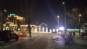 Колесо обозрения! Омск! Зима 31.01.2026г. Любимый город!