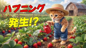 [Неожиданный рекордный урожай] Коко-тян попробовала вырастить поле клубники... и результаты был
