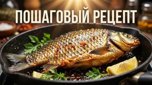 Жареный карась: пошаговый рецепт от подготовки до золотистой корочки