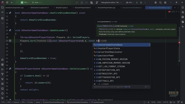 Многопользовательский шутер от первого лица на Unreal Engine 5.8 C++