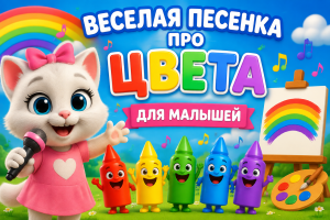 Весёлая песенка про цвета для малышей