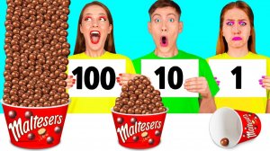 100 Слоев Еды Челлендж # Удивительные Кухонные Рецепты от Fun Challenge