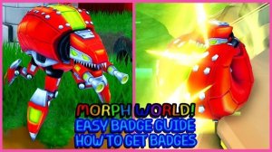 Обновление Roblox — как получить значок Infected Mecha ArmaDroid в MORPH WORLD [МЕХА-ДРОН С ЗАРАЗОМ]