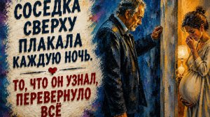 Соседка сверху плакала каждую ночь. То, что он узнал, перевернуло всё