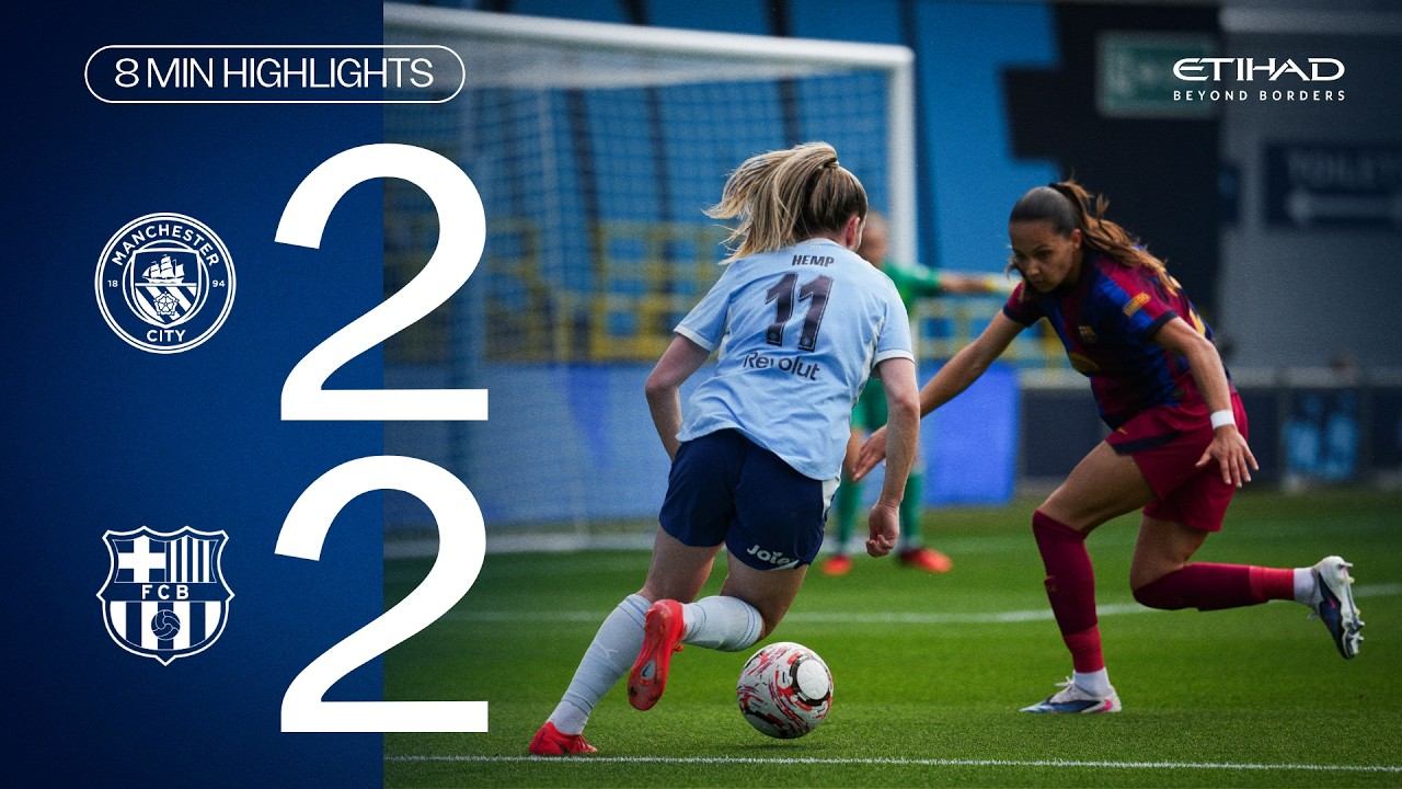 HIGHLIGHTS | Man City V Barcelona | City Battle Back To Earn Pre-season Friendly Draw With Barcelona