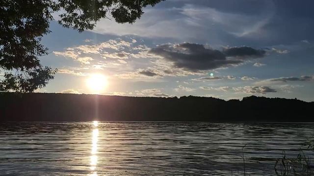 Закат на Корочанском водохранилище_1