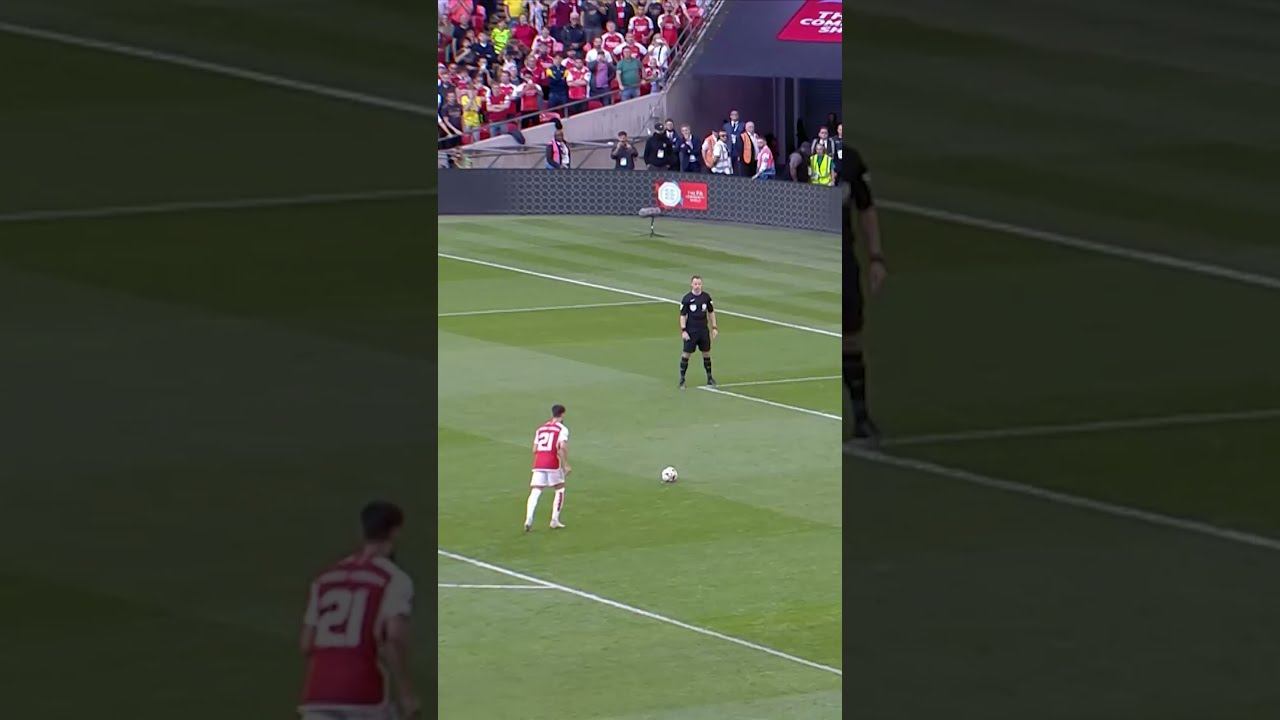 PENALTY HITS THE TOP CORNER!