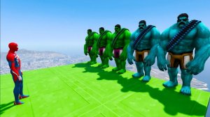 Мультик_ Человек-паук и водные неудачи в GTA 5 — Эпические прыжки и падения