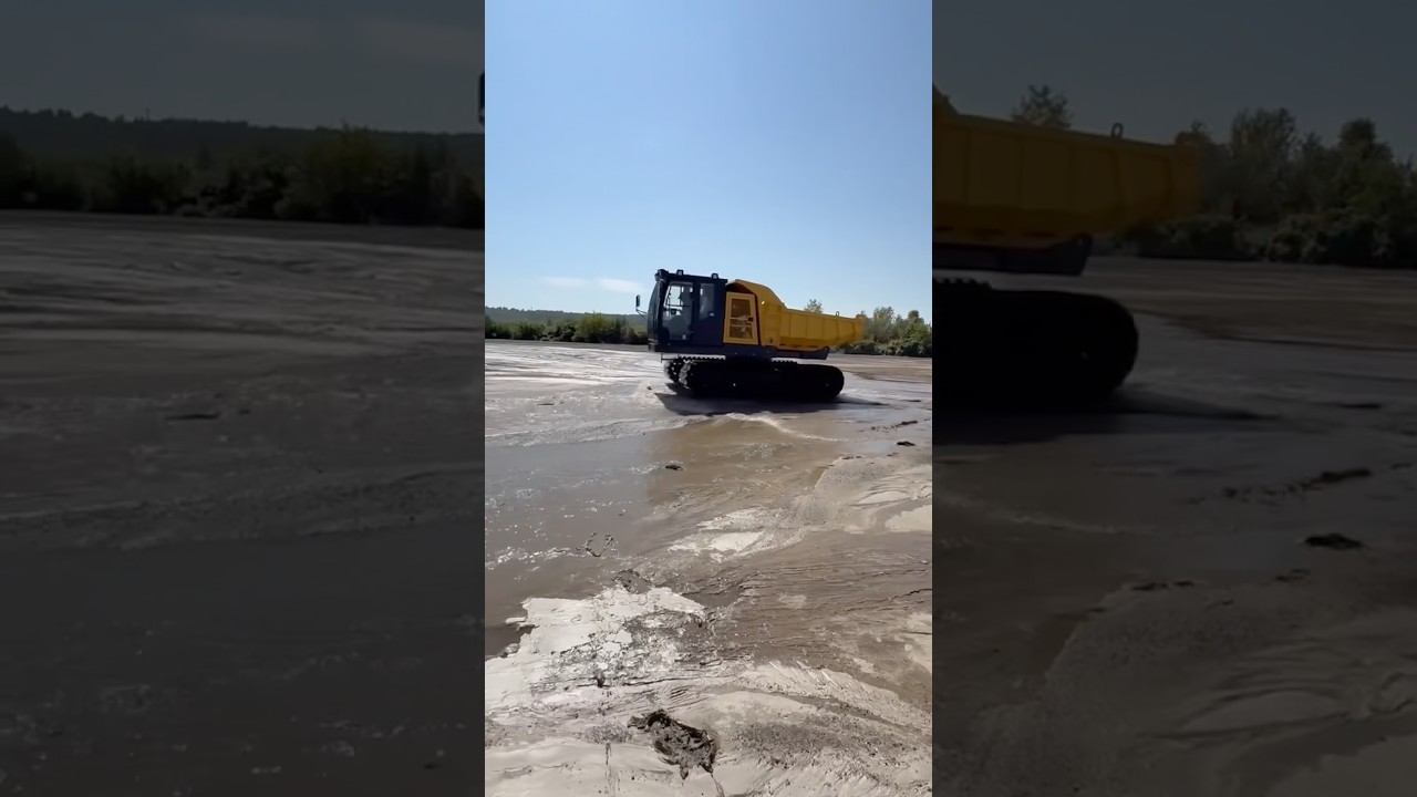 Там, где колесо уже не едет нужен думпер ТЛП-4М-033/051 89261385927 #думпер #самосвал #morooka