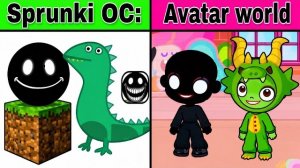 Мой СПРУНКИ OC: DEMONITY (из Minecraft) VS МИСТЕР ДИНОЗАВР (из Свинки Пеппы) в AVATAR WORLD! 😱🦖