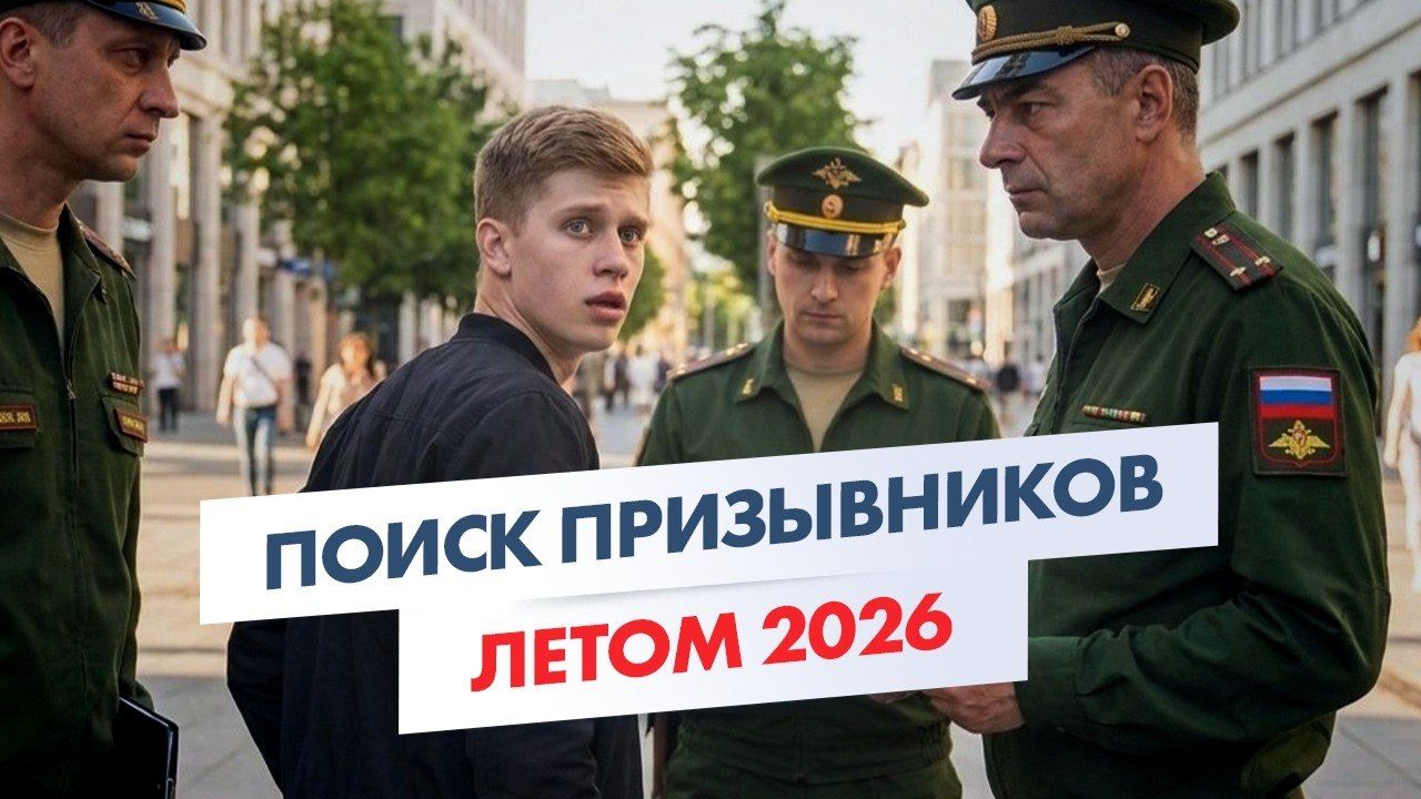 КАК ВОЕНКОМАТ ИЩЕТ ПРИЗЫВНИКОВ ЛЕТОМ 2026?  Что изменилось в призыве этого года