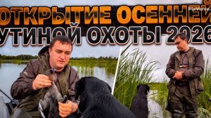 Открытие осенней утиной охоты 2026