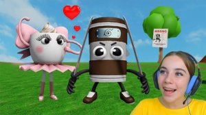 БАЛЕРИНА КАПУЧИНО ВЛЮБИЛАСЬ В АССАСИНА КАПУЧИНО в ROBLOX!