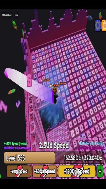 Играю в 3 мире в +1 Speed Keyboard Escape